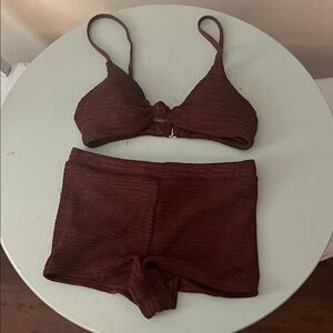 Dippin' Daisy's Brown Bikini Set